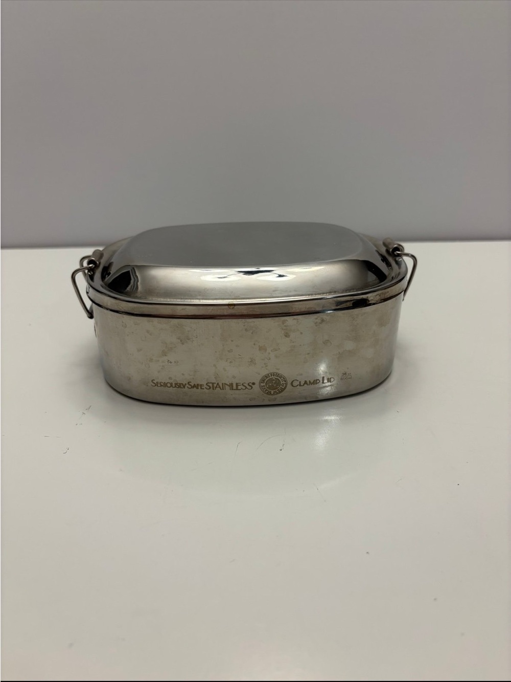 Stainless steel bento box by New Wave Enviro